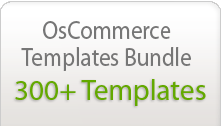 300+ osCommerce templates in one bundle