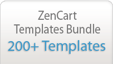 200+ zencart templates in one bundle