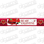 Graphics Valentine's Day Banner 540x100 px. Rich, sophisticated banner with dynamic graphic Web 2.0 design. Suitable for any printing products, promotional e-mails and online web store selling wide range of merchandise.