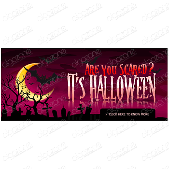 Halloween Banner 540x228 px.