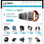 CS-Cart template CS03C00561 This template offers advertising space with banners, featured and latest products listing the main page and quick access to all categories. Listed products are highlighted with more details for better UI. Many other features make this template perfect for selling electronics related products