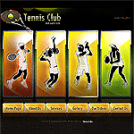 Flash Designs FLTL10010 Whether you have tennis club or tennis related site, impress your visitors with storming animation and effects.  Make users enjoy your site