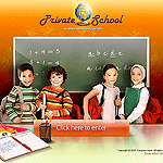 Flash Designs FLTL10015 Education flash template is a wonderful solution to the issue of creation of a personal site devoted to education, training, and kids education.