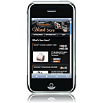 osCommerce iPhone templates IPH0100294 Rich, crisp graphics with great presentation layout give drama to this iphone template displaying fine watches and watch accessories.