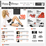 Magento template MG17030001 Detailed design offers great product advertising on the main page with effective banners slideshow, animated product listing and products srollers. Advanced design features and state of the art navigation that makes this templates perfect for wide range of fashion products