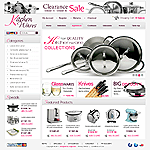 OpenCart template OC01A00510 Detailed desing offers great promotion placing on the main page and header including banner slide show on the main page.  This templates perfect for wide range of products with simple theme images update