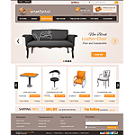 OpenCart template OC01A00571 Modern design provides a great main page to display your featured products and categories. Banner slide show will help bring up your products presentation for greater conversion result. The design on this template can be easily customized for any product line.