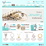 OpenCart template OC01A00574 Modern Jewelry design provides a great main page to display your featured products and categories. Banner slide show will help bring up your products presentation for greater conversion result. The design on this template can be easily customized for any product line.