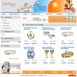 osCommerce template OS03C00108 This template features a unique component design that will distinguish your web store from any other. The graphics and color selection makes this template perfect for jewelry or gifts products. Fixed 800px width.