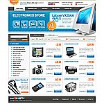 osCommerce template OS03C00332 give you customers tools for better and quicker shopping on your site. Featuring a product listing module that allows users to view products in multiple ways and a variety of sort options. Also gives a quick view of product details when you click on the more info button.
