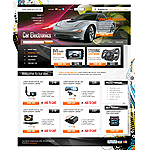 CRELoaded template OS04A00427 This template offers great advertising space for categories on the main page. Clean color and balanced location of elements make this templates perfect for wide range of automotive products