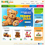 osCommerce template OS04A20069 This template features a unique component design and color combination that will distinguish your web store from any other. The graphics and color selection makes this template perfect for toys and related products. Main page banner slide show will help you bring your product to the customer
