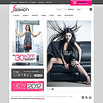 osCommerce template OS04A20071 Detailed desing offers great product advertising on the main page with effective products slideshow. Advanced design features and state of the art navigation that makes this templates perfect for wide range of fashion products
