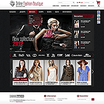osCommerce template OS23130004 Impressive design offers great product advertising on the main page with effective banners slideshow, animated product listing, brands and products scrollers. Perfect design for fashion and adult industry ecommerce sites.