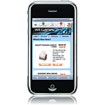 osCommerce iPhone templates OSM0100258 osCommerce Mobile template features: Easy plugin / integration to existing osCommerce, Automatic mobile browser detection and redirect; slide elements  for categories, shopping cart, information, currency and language; automatic new product set load when scroll to the end (safari, android).