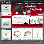 ZenCart template ZC03C00263 Showcase your jewelry products in sharp and elegant design. Deep, rich colors make it easy for your customers to see the beautiful features of your products.